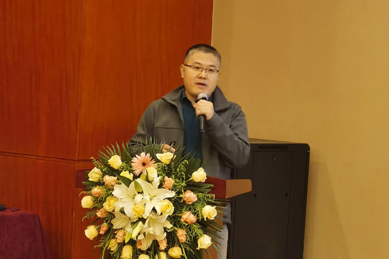 北大方正軟件產品總監王守友登臺發言