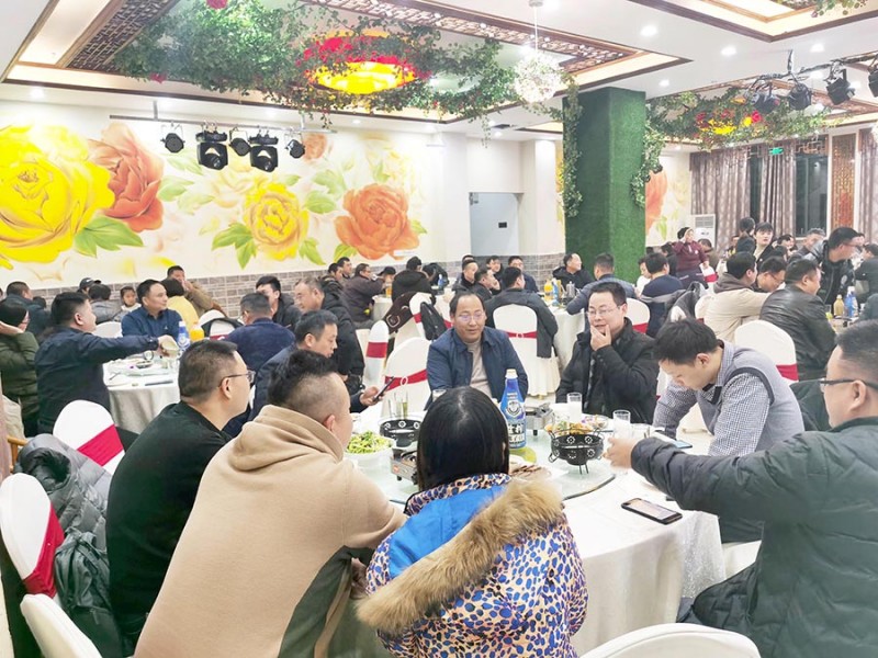 合肥鑫輝耀印務(wù)有限公司喬遷喜宴現(xiàn)場