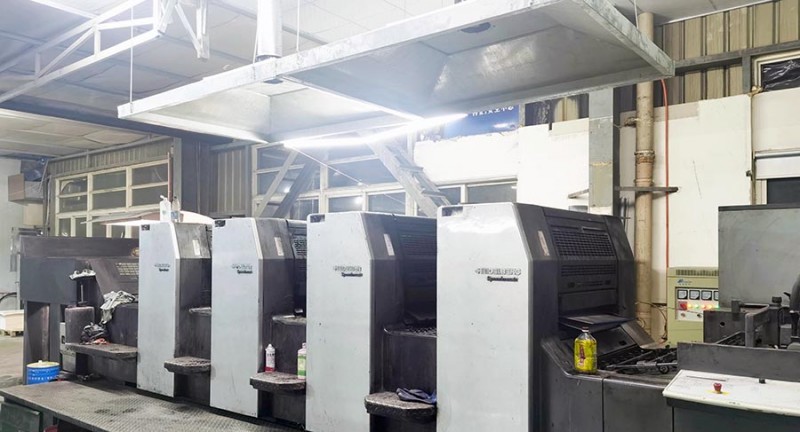 海德堡74型四色印刷機(jī)