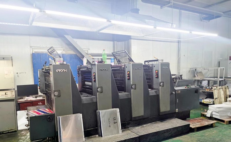 營口冠華52型四色印刷機(jī)